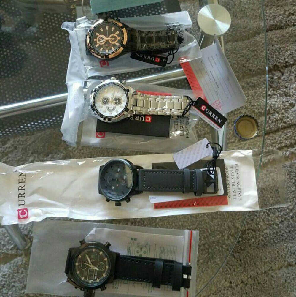 Silver Men Watch Waterproof Noctilucent Casual Top - Picture 3 of 3